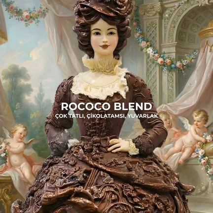 Rococo Blend’in gösterişli klasik portreli ürün görseli